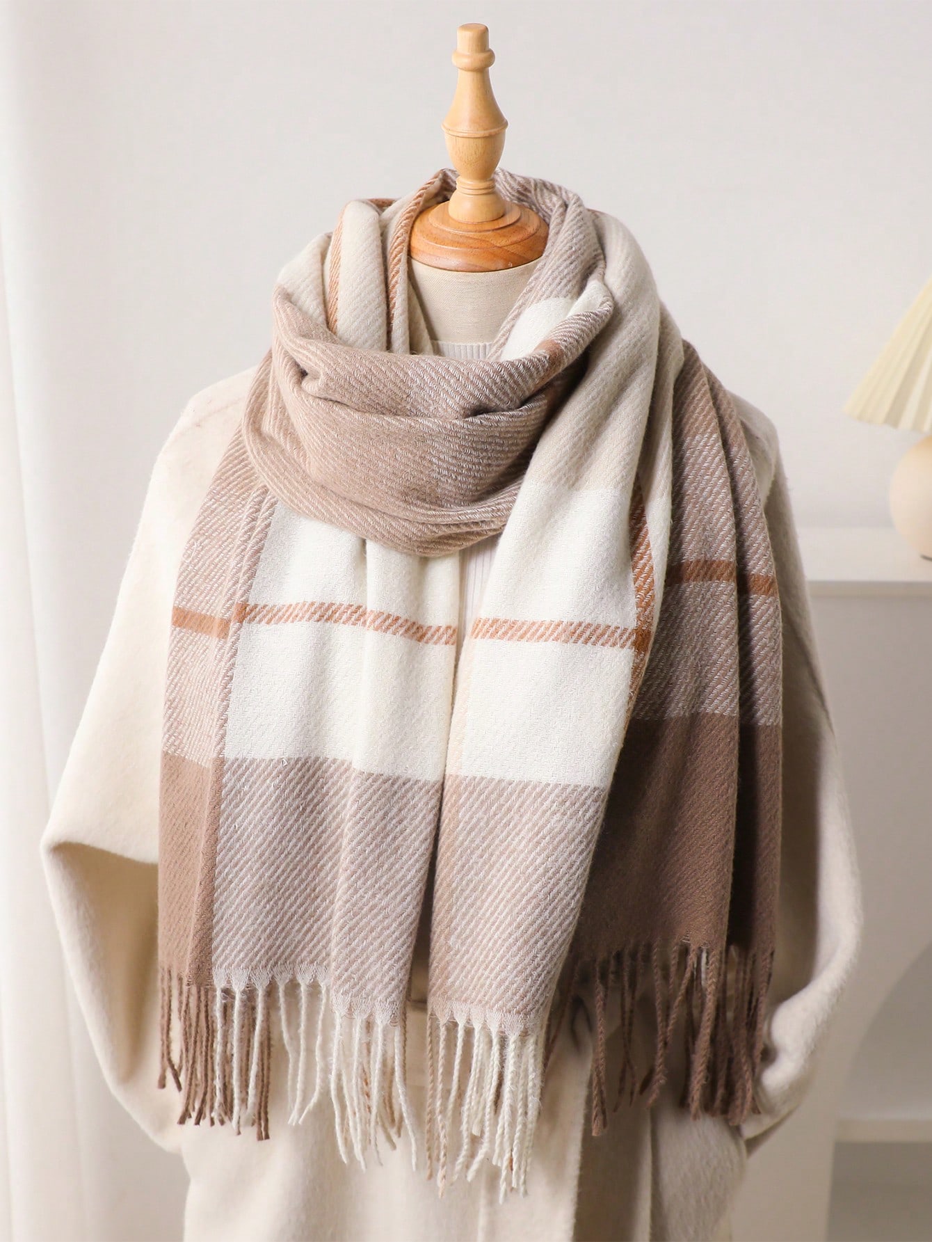 1pc Women's Winter New Faux Ca - Infinity Scarf Knit review and price