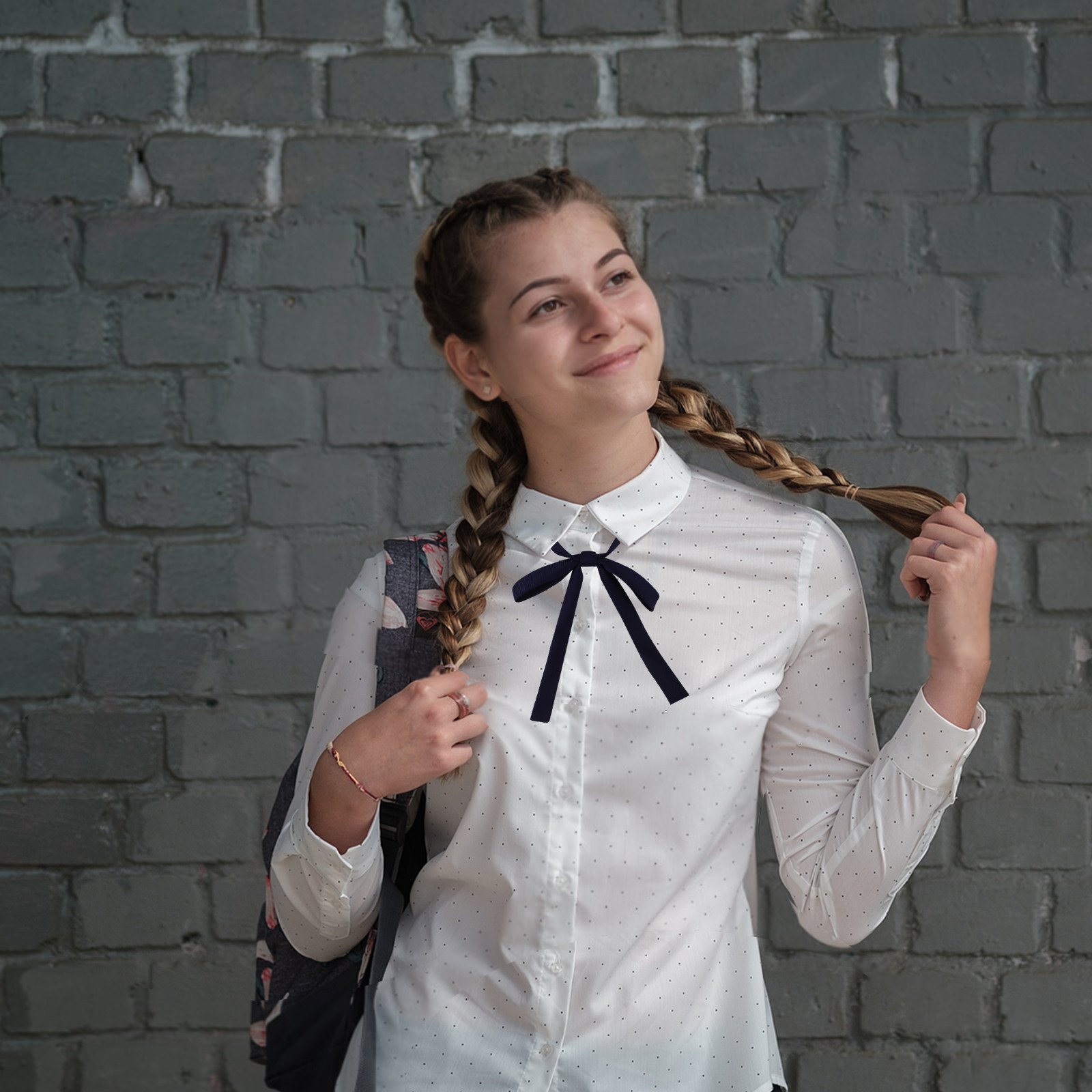 2Pcs Women Girls Pre Tied Bow  - Bow Tie Pre Tied review and price