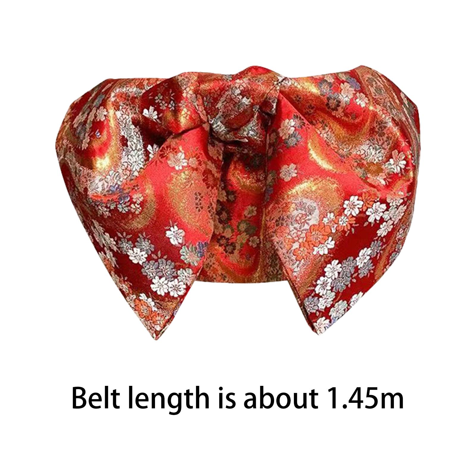 Traditional Japanese Obi Belt  - Bow Tie Pre Tied review and price
