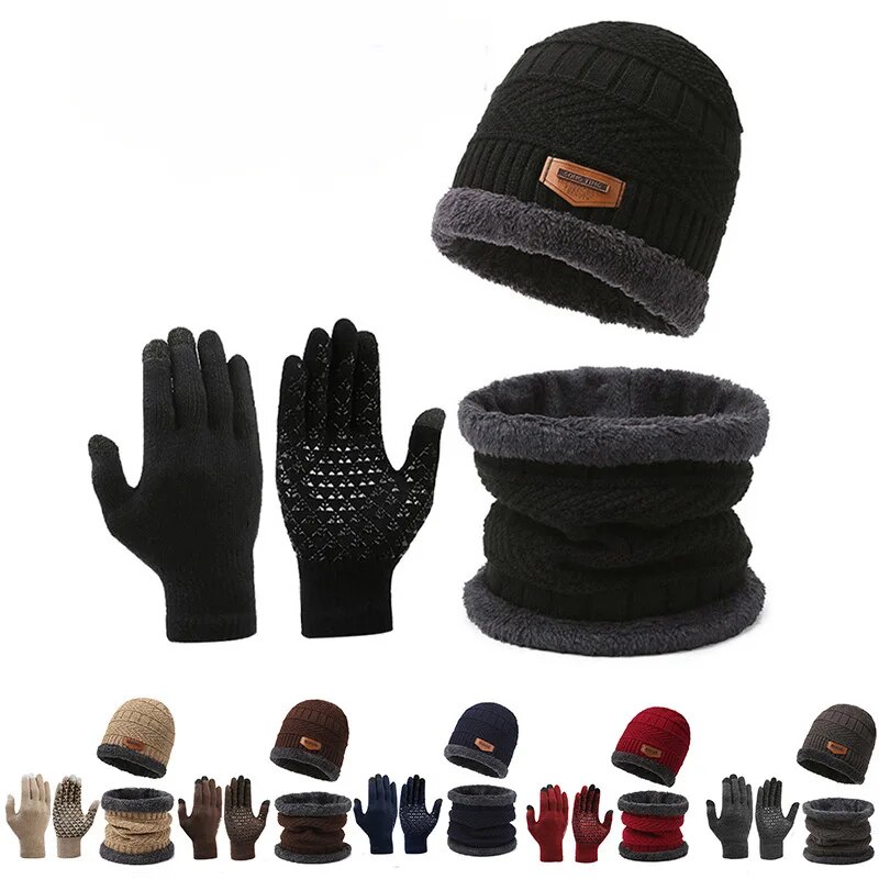 Men's Windproof Hat Outdoor Tr - Muffler Men Wool review and price